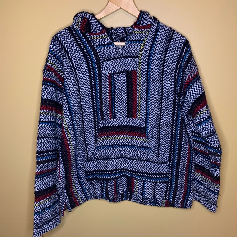 Vintage Baja Joe Drug Rug Size Large
